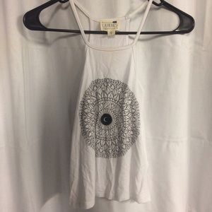 Large LA Hearts Crop Top