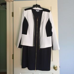 Calvin Klein classic 2 piece suit