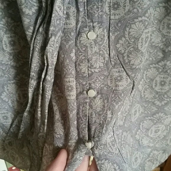 Donated - BR ruffle tank top blouse - Picture 2 of 3