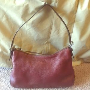KATE SPADE burgundy and black handbag