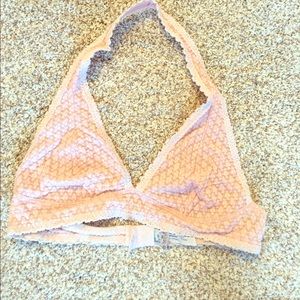 Free people light pink halter