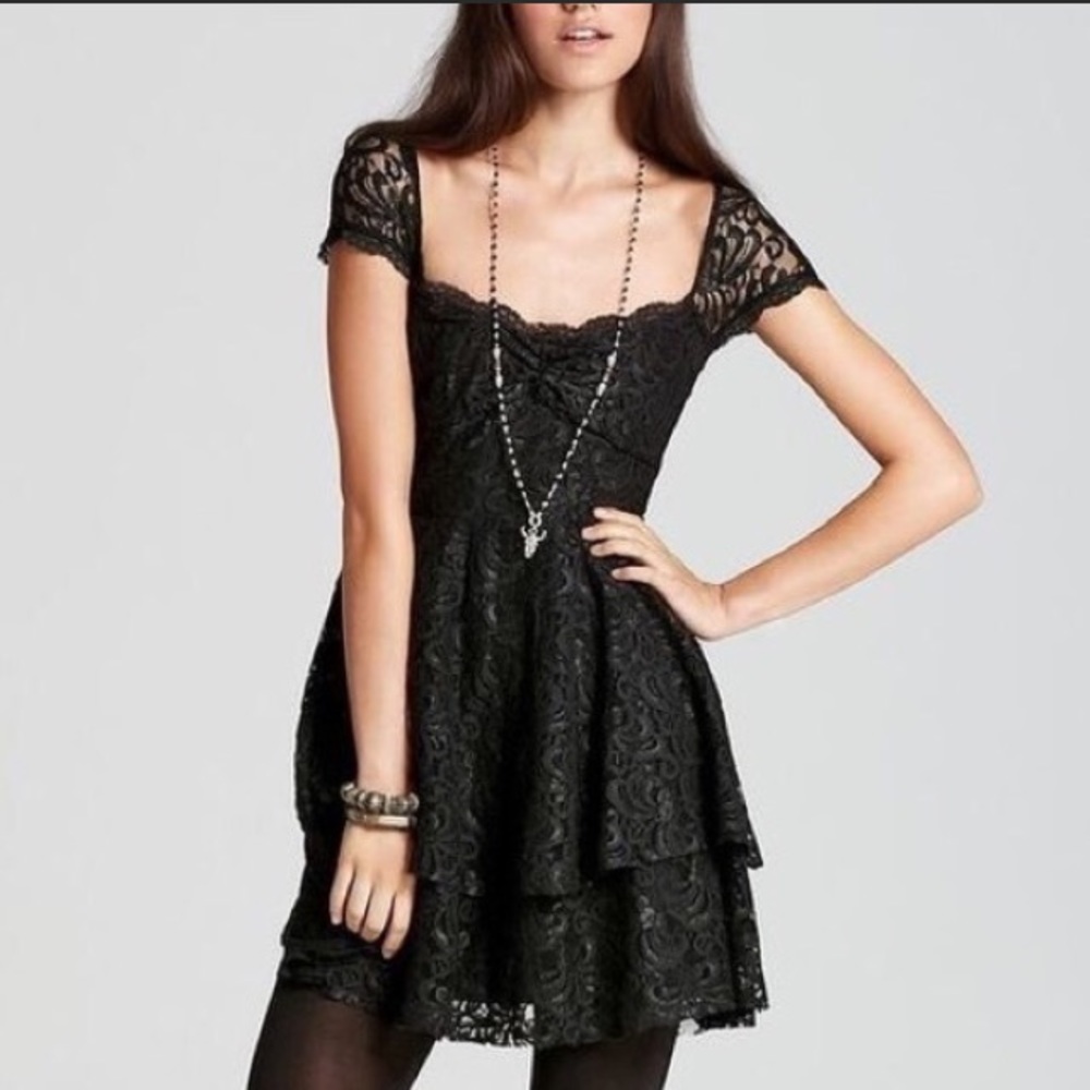 Free People Rock Candy Lace Dress 6