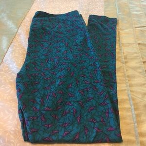 Brand New LuLaRoe Bird Leggings TC Tall & Curvy