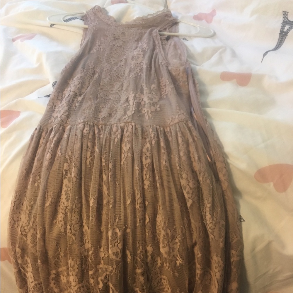 Button back FP dress