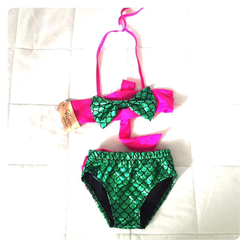 🌴😍 Mermaid Swimsuit!! 💜🌸