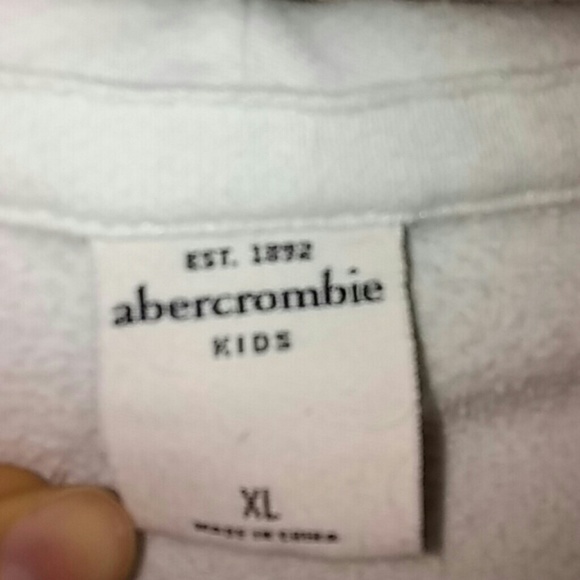 Teal Abercrombie and Fitch Kids Zip up - Picture 2 of 4