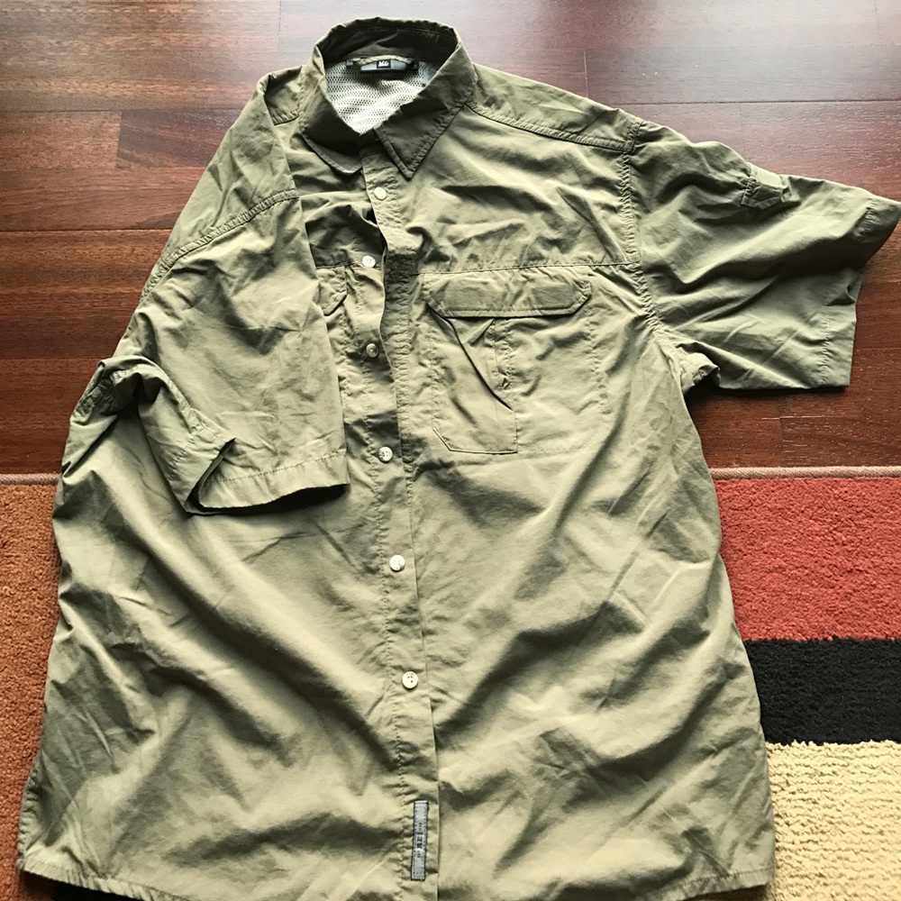 REI out door shirt