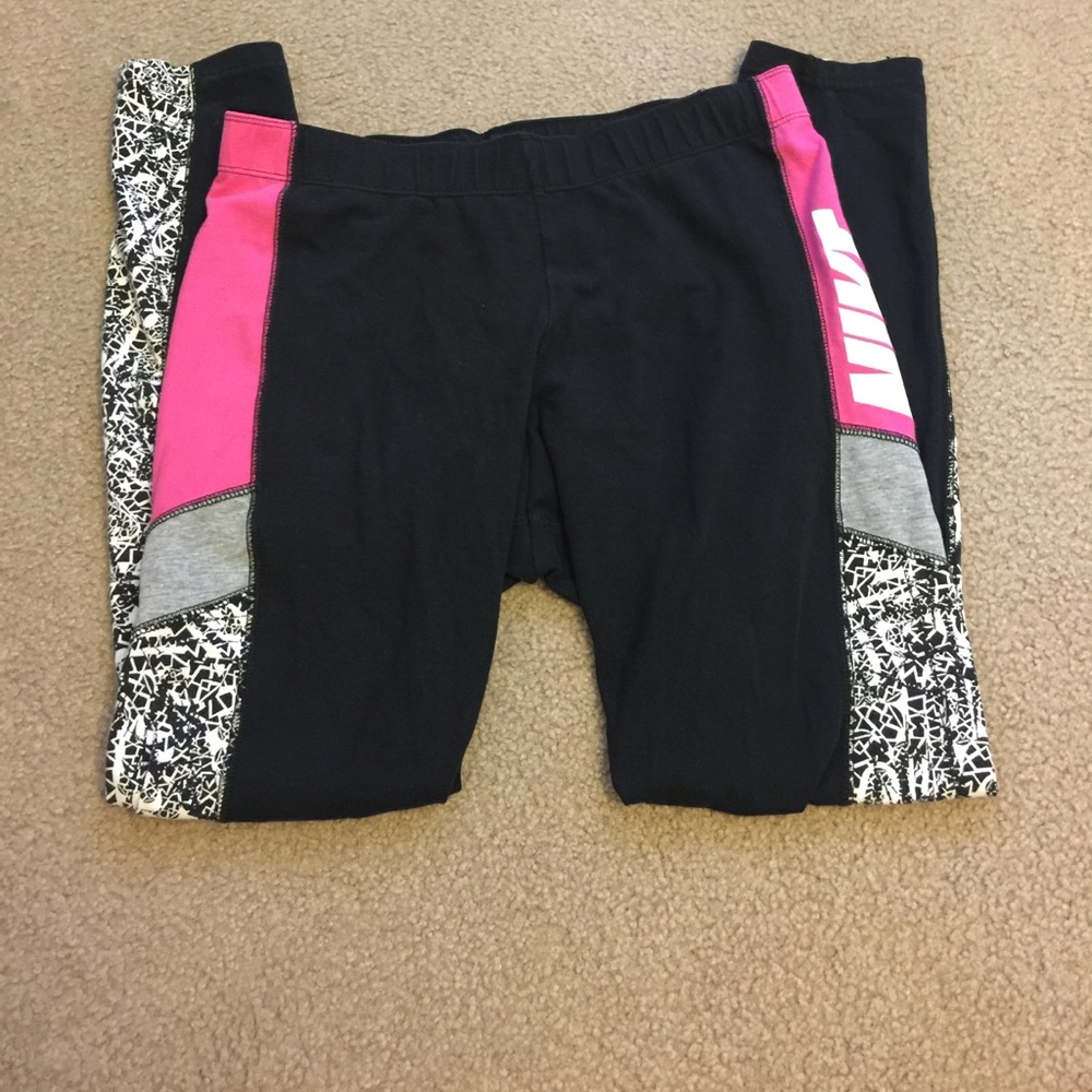 Cotton Nike workout pants, full length