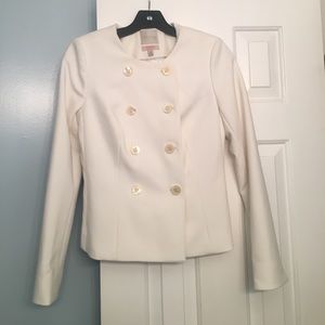 Worn once!! Scandal collection LIMITED white coat