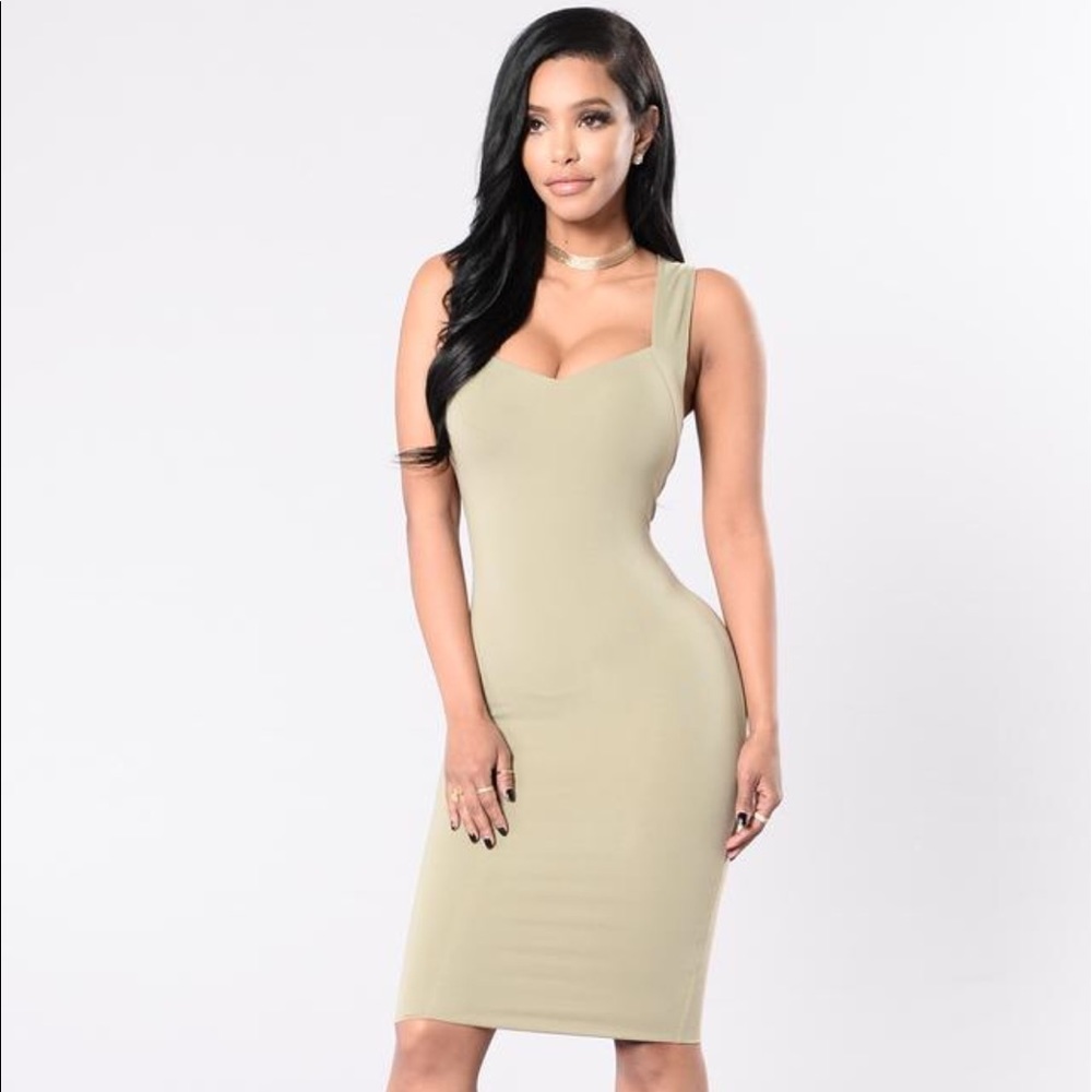 Green dress