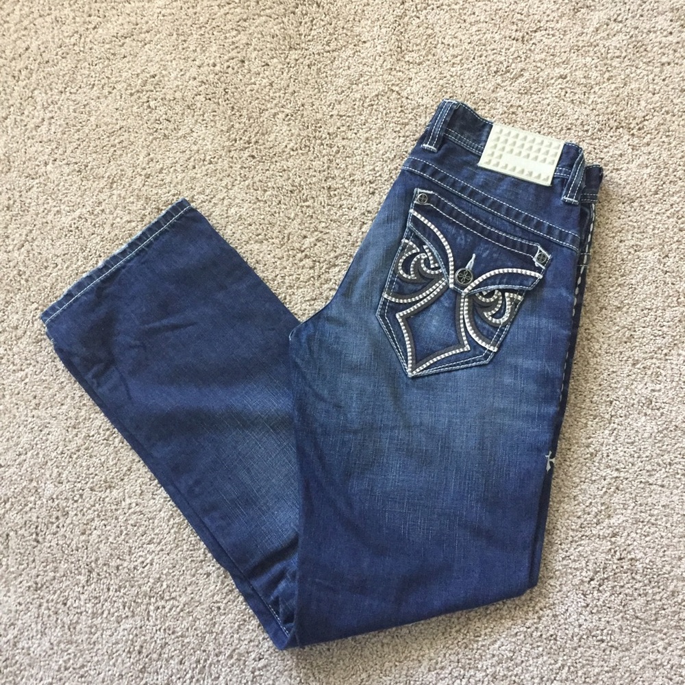 Men's Affliction BLACK jeansGRANT loose fit