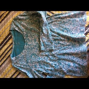 White stag soft blue and white shirt