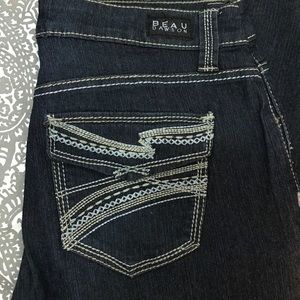 NWOT BEAU DAWSON BELL BOTTOM JEANS SZ 8