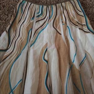 Linen Elie Tahari Skirt