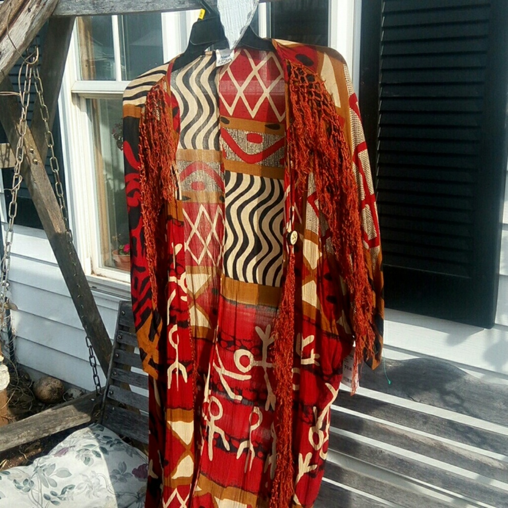 Hippy dress shawl