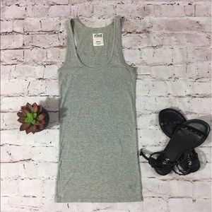 PINK Simple Ribbed Tank