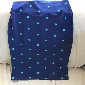 Lularoe polkadot skirt
