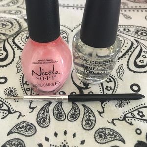 Nail polish and nail dotter