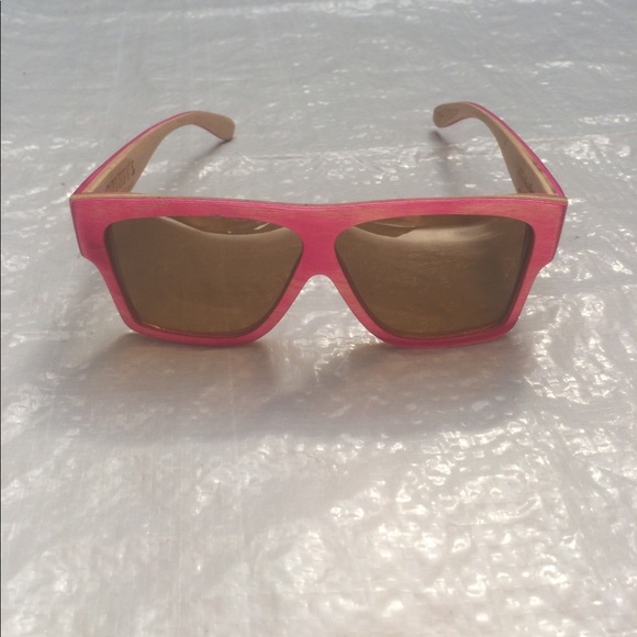 Wooden recycled skateboard sunglasses main image 4
