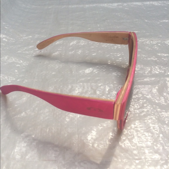 Wooden recycled skateboard sunglasses main image 5