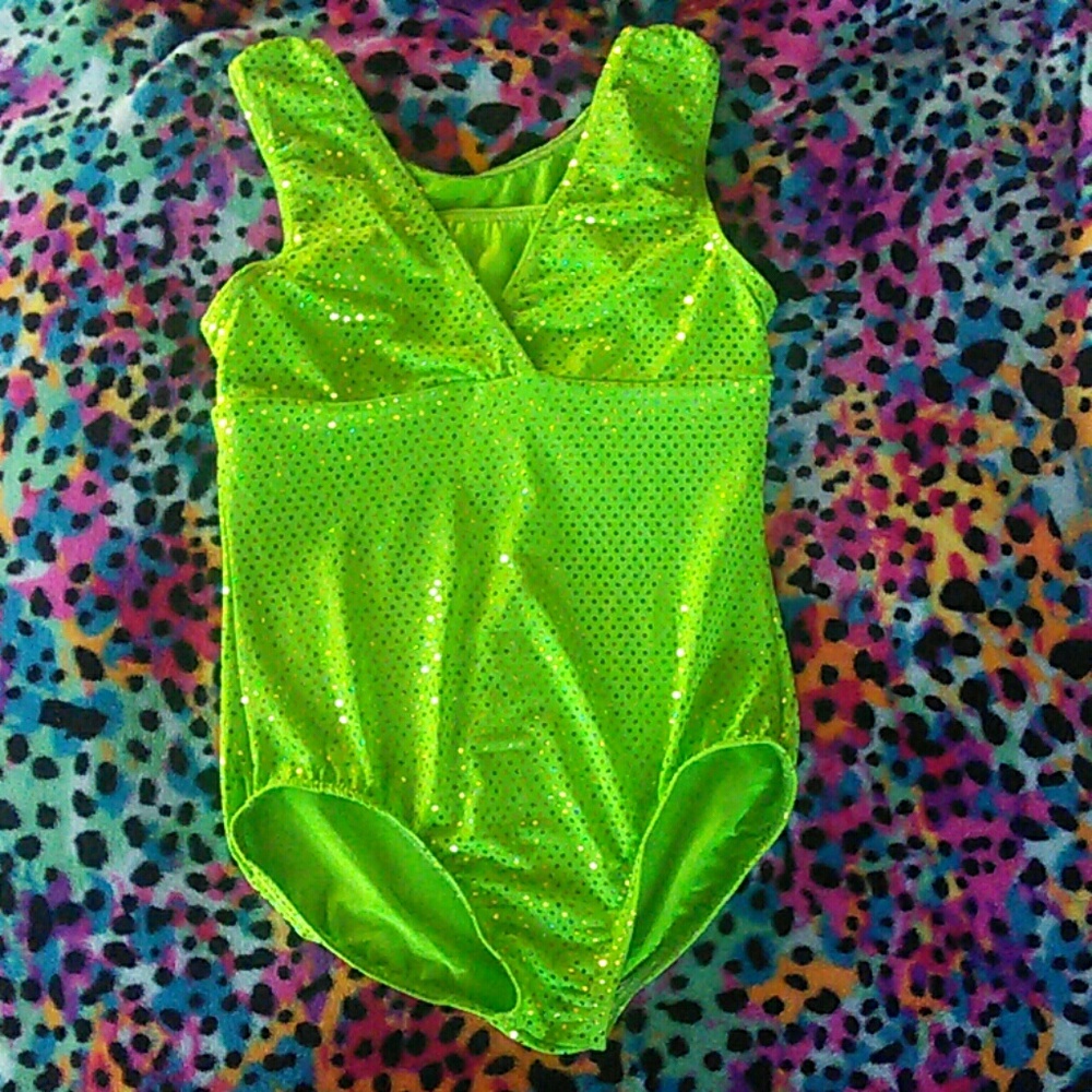 Leotard med child