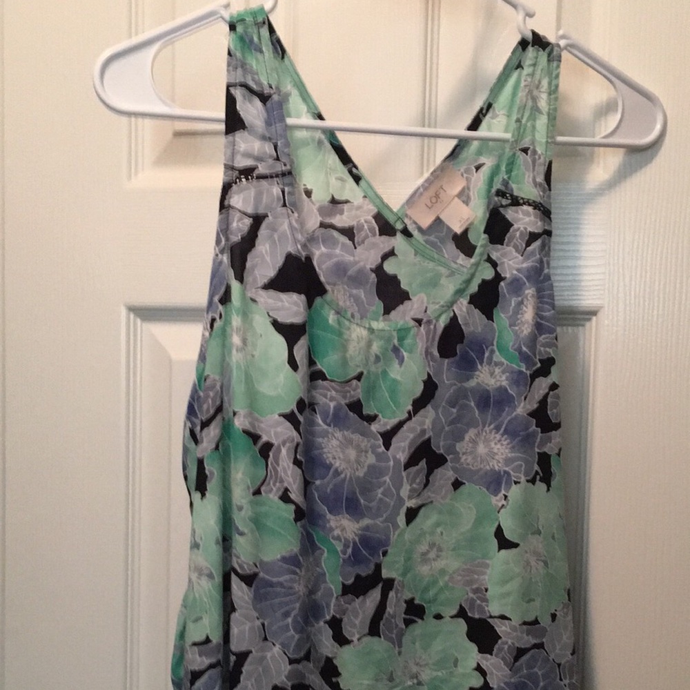 Loft xs sleeveless top