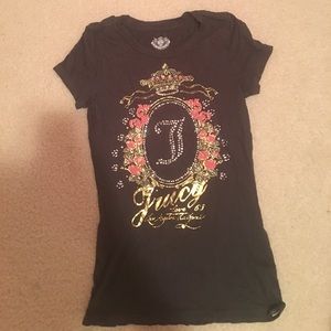 Juicy shirt with jewels Can bundle!