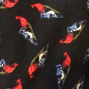 Lularoe Cardinals and bluebirds tc leggings