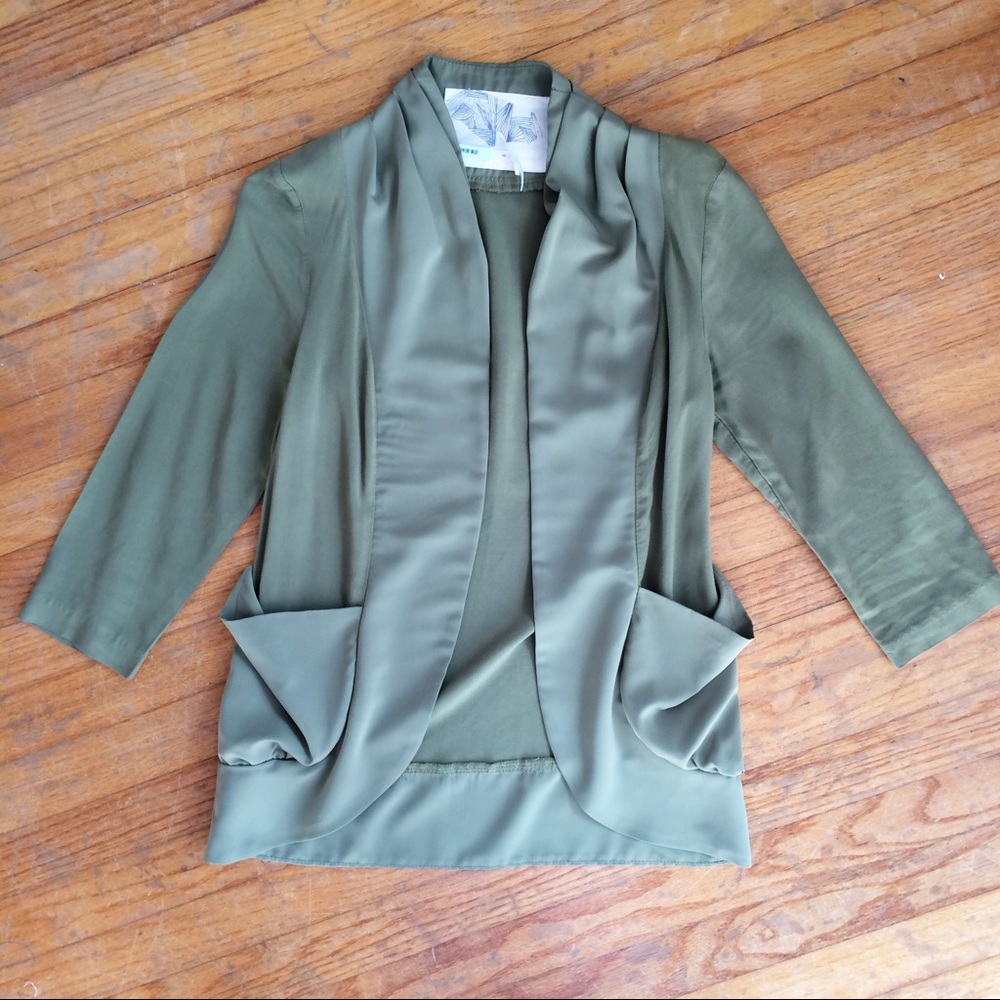 Urban Outfitters Sage Green Jacket (XS)