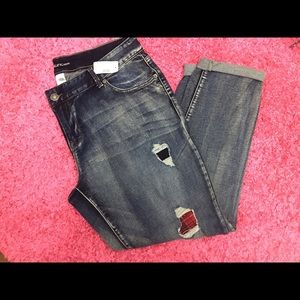 NWT Maurice's Destroyed Jeans