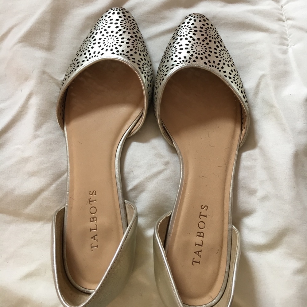 Talbots's Gold shoes