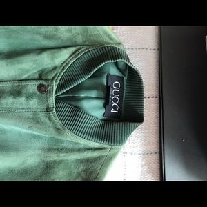 Gucci suede jacket