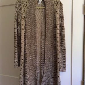 Long style cardigan