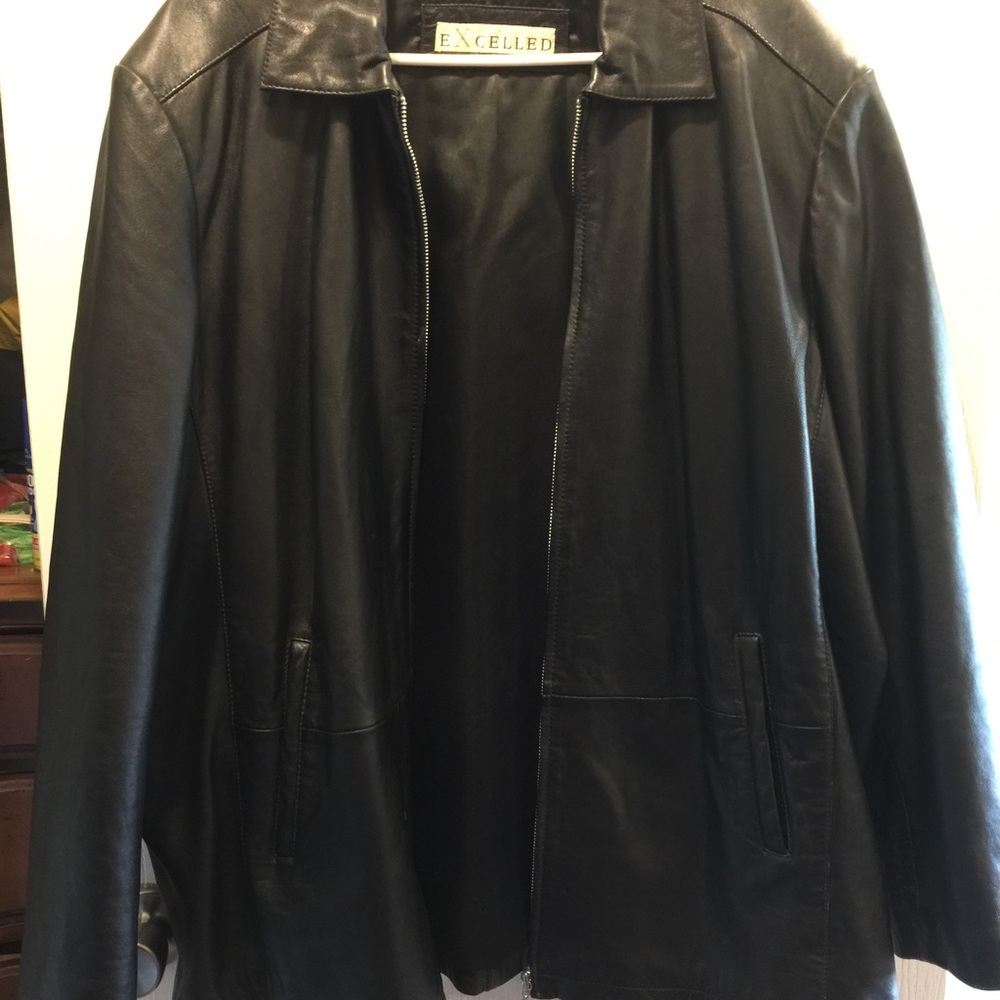 woman's leather jacket