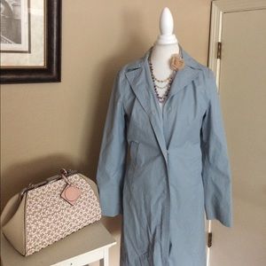 Nine West Parka Jacket Light Blue M