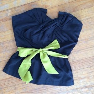 Anthropologie Strapless Blouse (4)