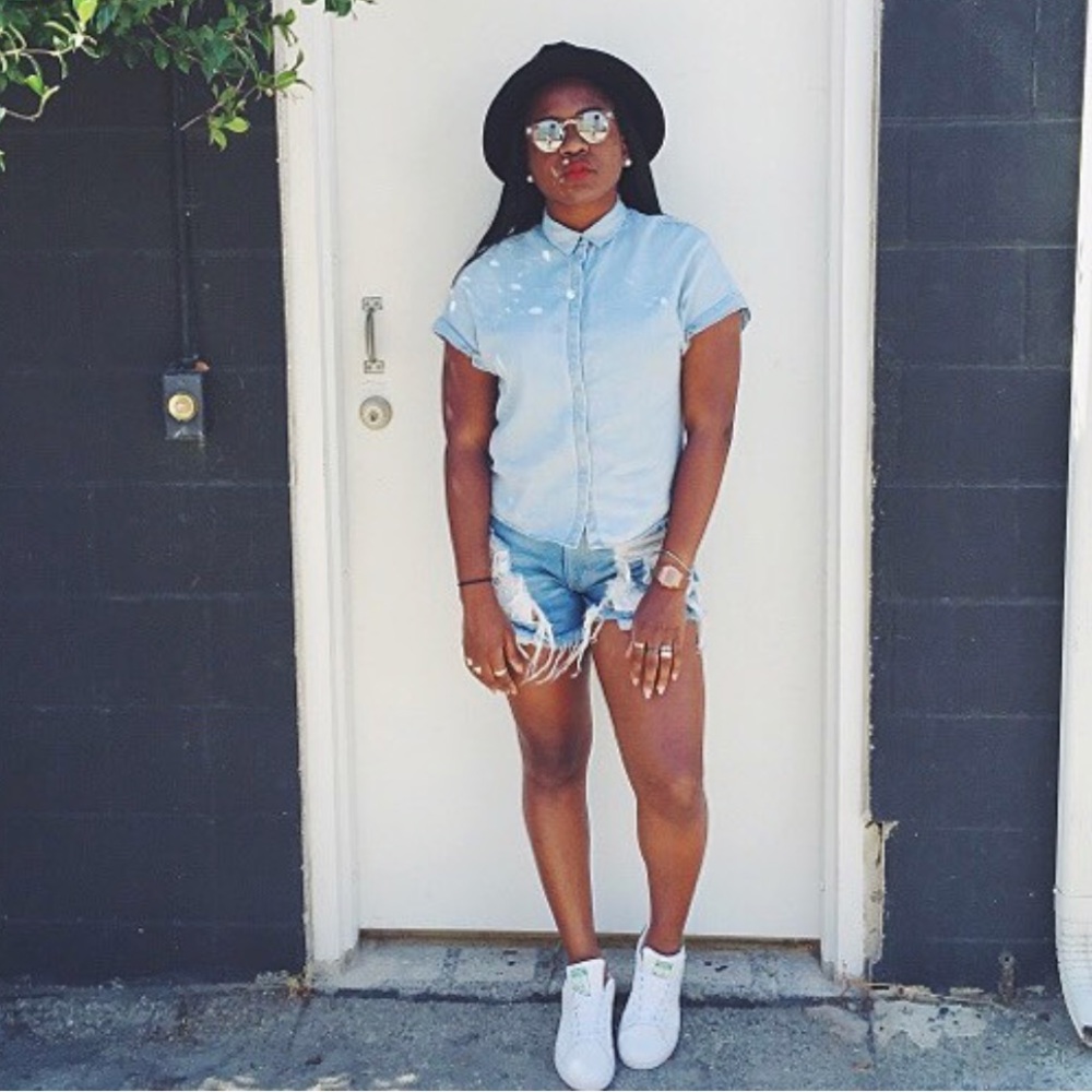 Extra Ripped Jean Shorts