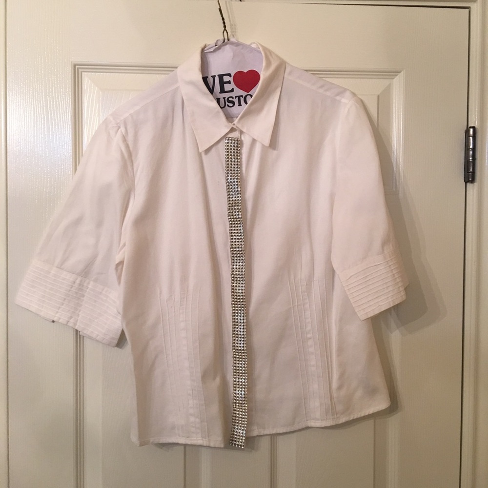 Eddie Rodriguez Sequin Trim Button Down 10-12 (14)