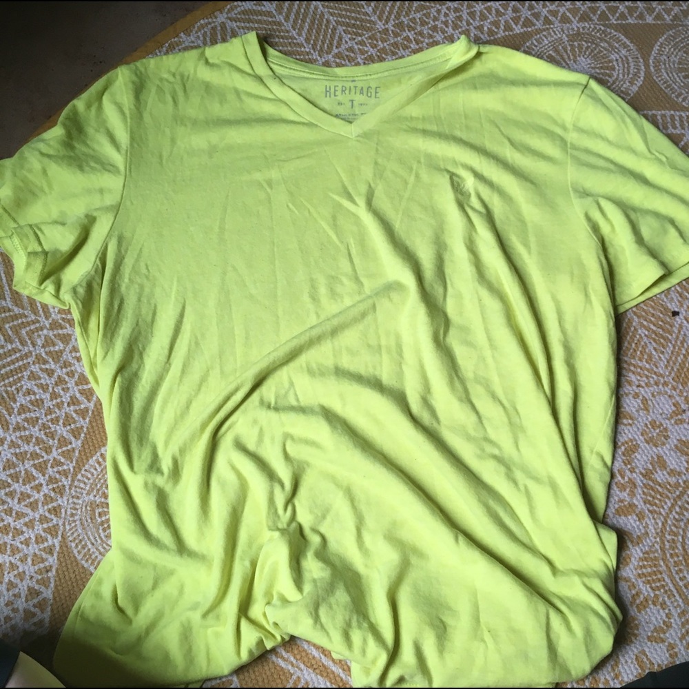 Neon V-neck
