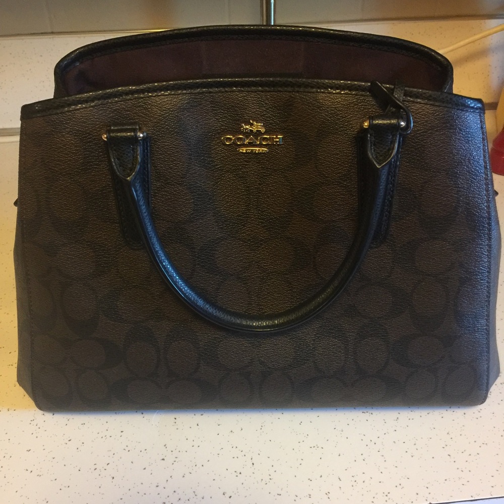 Coach small Christine Carryall Purse