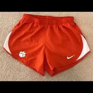 Nike Tempo Running Shorts XS with Clemson Logo