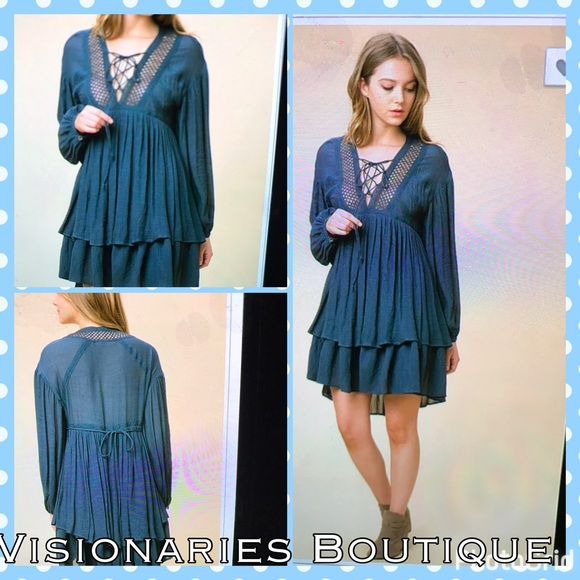 Dresses & Skirts - 🌸Teal Dress🌸$37.00🌸