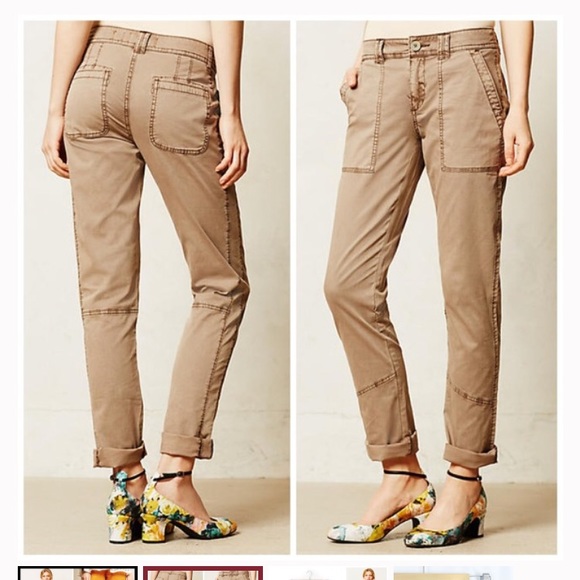 Anthropologie Denim - Anthropologie moto roll ups