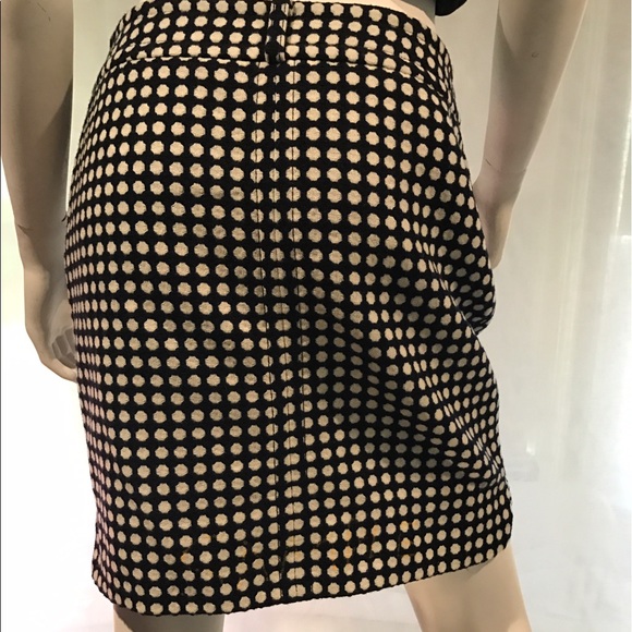 NEW JC Wool Graphic Dot skirt w/belt loops weltpkt - Picture 2 of 4