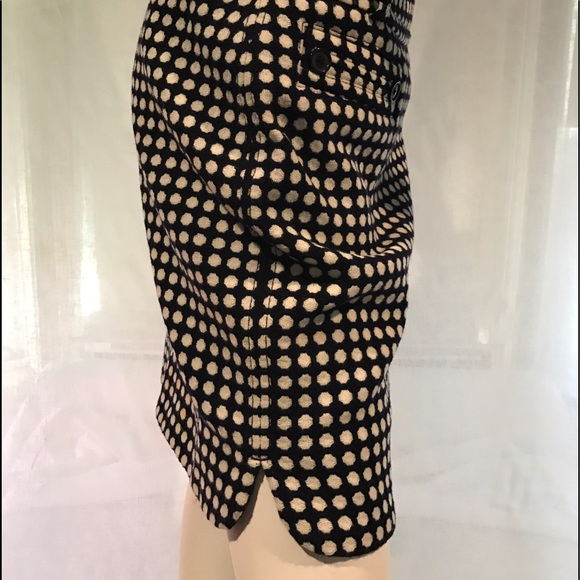 NEW JC Wool Graphic Dot skirt w/belt loops weltpkt - Picture 4 of 4