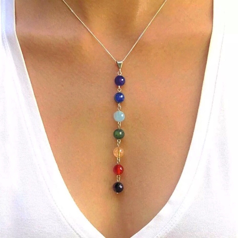 Yoga Reiki Healing & Balancing Bead Necklace