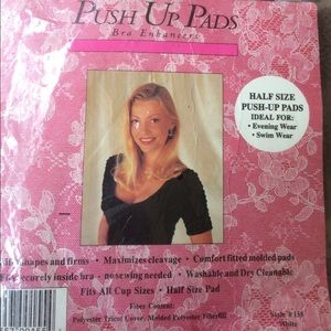 Free with purchase! Push up pads bra enhancers
