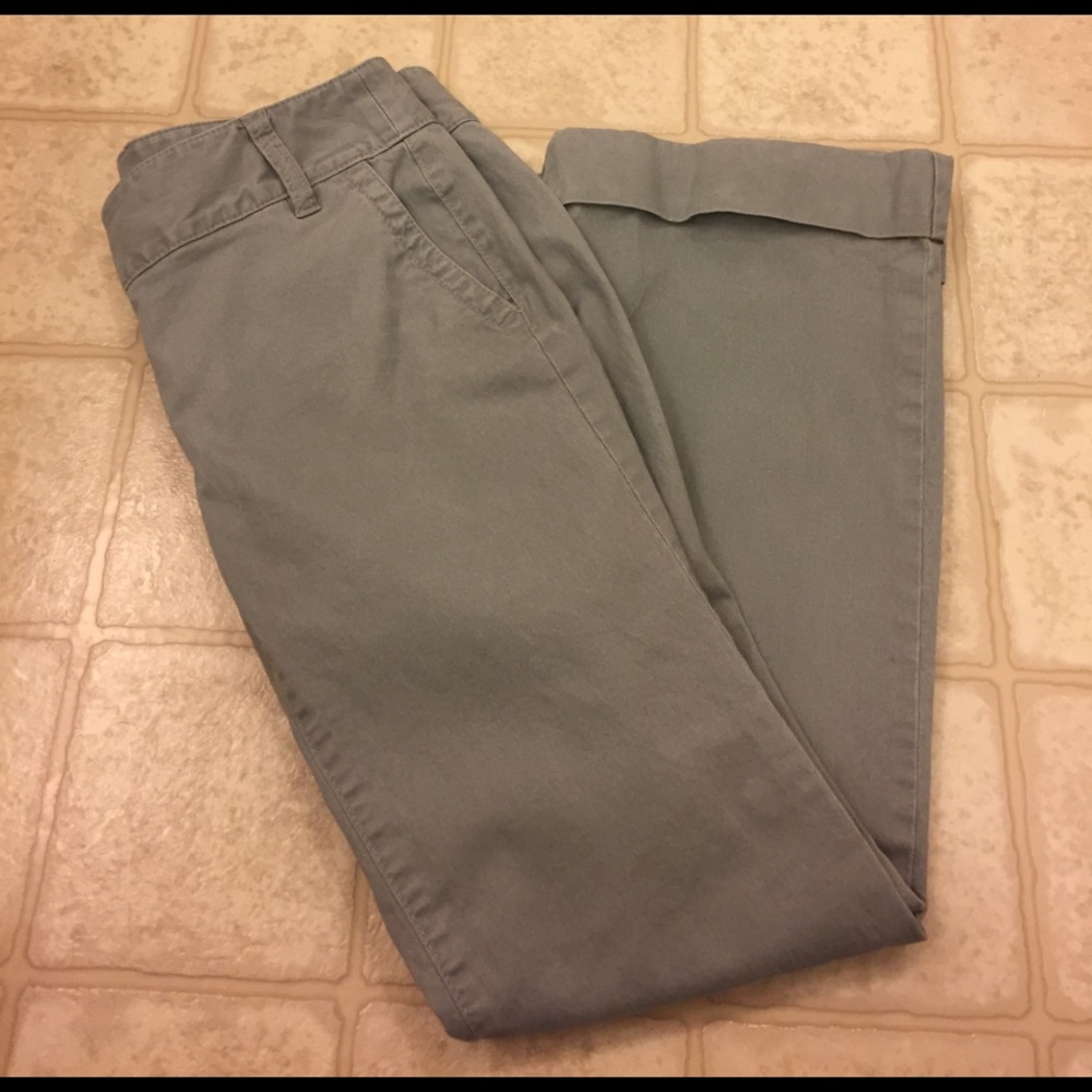 Loft gray Marissa cut pants
