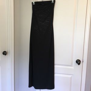 Black Floor-Length Dress