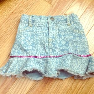 TODDLER'S Skirt/shorts combo